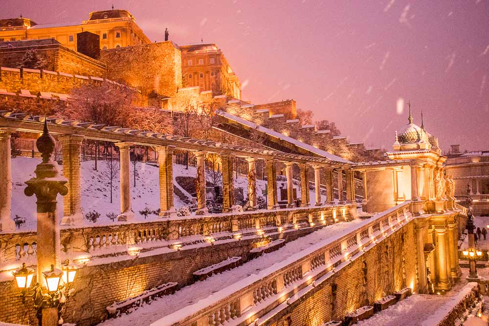 Budapest in winter