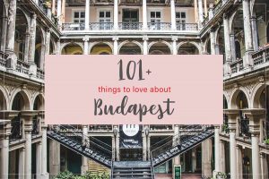 Things we love about Budapest